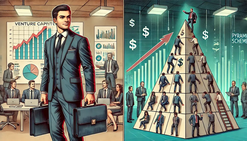 Venture Capital is a Pyramid Scheme